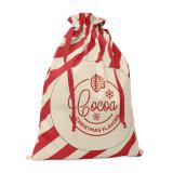 LAUKKU - Grote katoenen tas kerstmotief