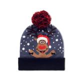SHIMAS LIGHT - Gebreide kerstmuts LED