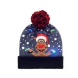 SHIMAS LIGHT - Gebreide kerstmuts LED - 