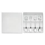 CHIP SET - Set van 4 kerst theelepeltjes