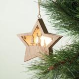 STARLIGHT - MDF ster met licht