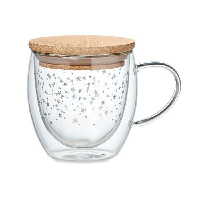 SION - Dubbelwandige borosilicaat mok