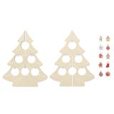 SILUETA - Houten kerstboom decoratie