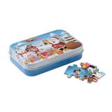 PAZURU - Houten kerstpuzzel in blik - 