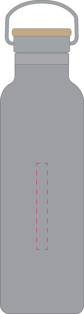 centered on bottle