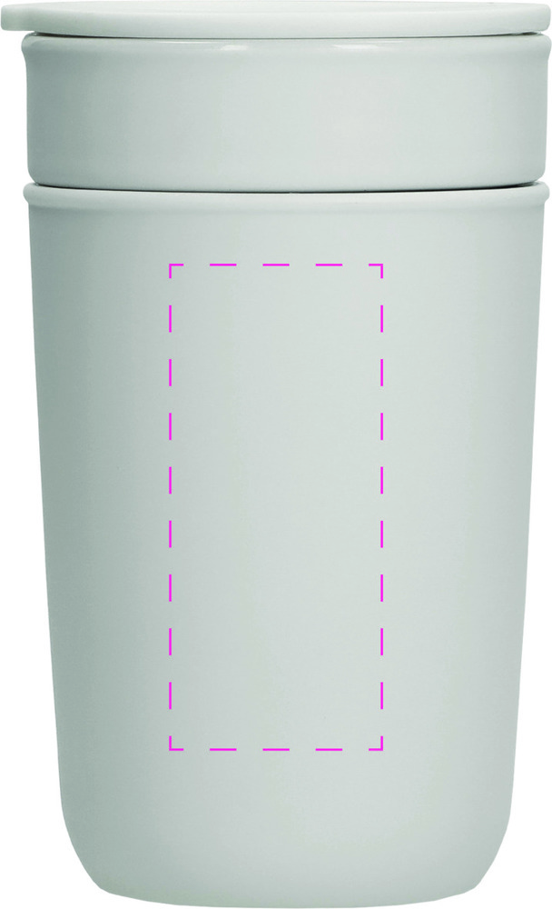 on cup side