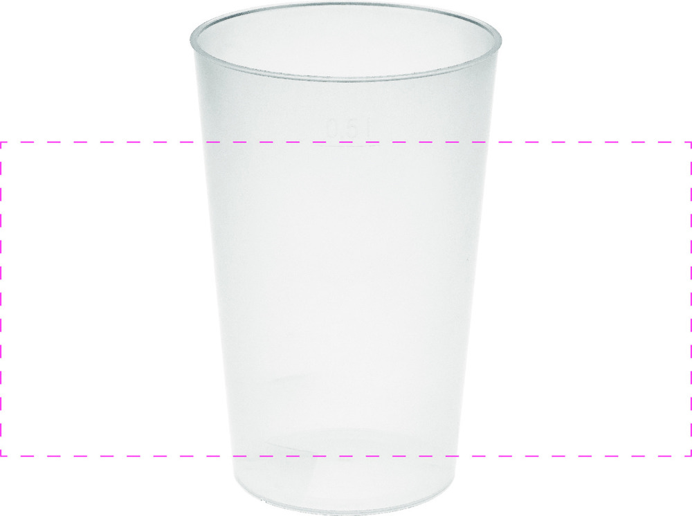 Op het product