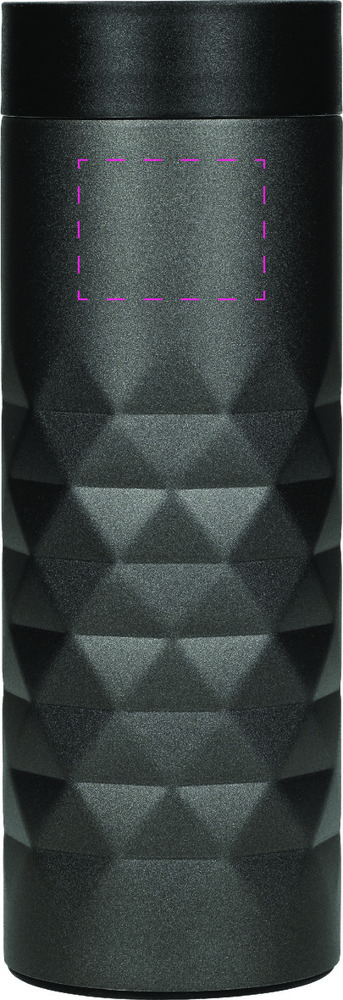 centered below drinking opening