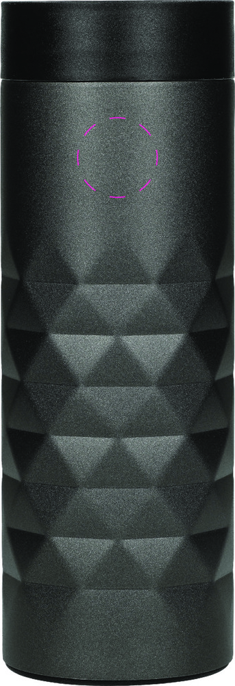 centered under drinking opening