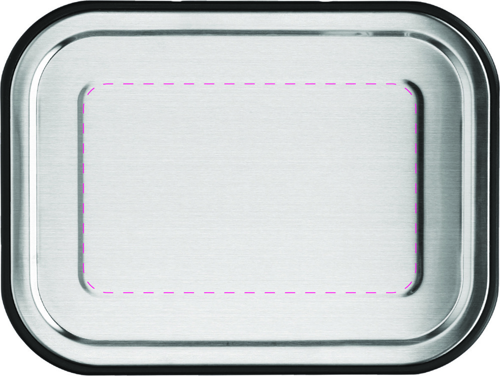centered on lid