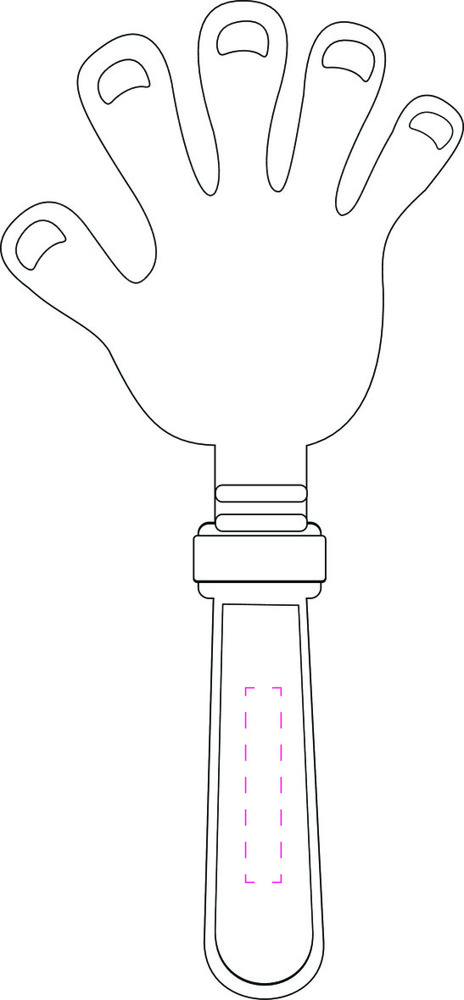 center on right hand
