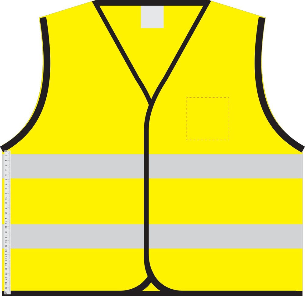 Linkerborst voorzijde