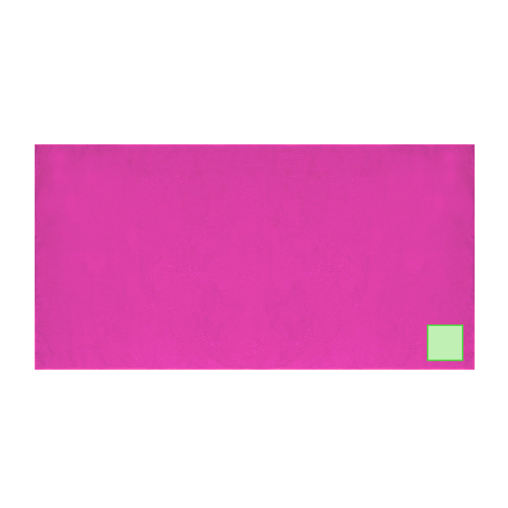 In een hoek van het doek