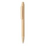 MAMBO - Bamboo balpen met drukknop - 