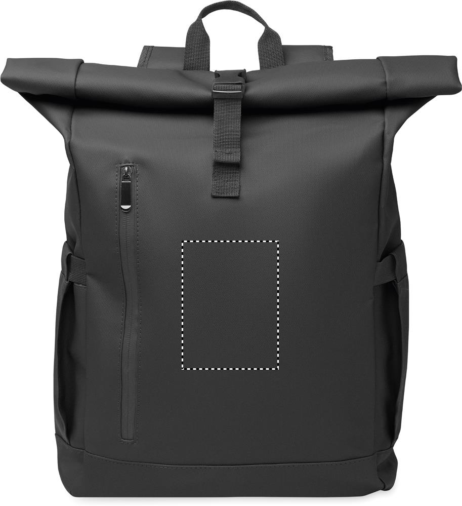 FRONT POCKET (max 90 x 120 mm)