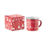 SEASOMEL - Kerst emaille mok 300ml - 