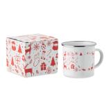SEASOMEL - Kerst emaille mok 300ml - 
