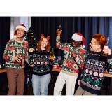 SHIMIS - Gebreide kersttrui S-M
