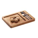NUTPLATE - Acacia noten kraker set