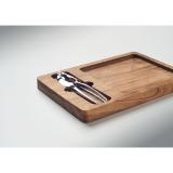 NUTPLATE - Acacia noten kraker set
