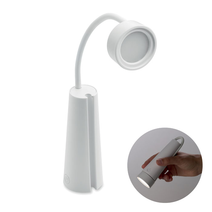 TORCHLAMP - 2-in-1 bureaulamp en zaklamp