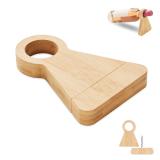 STANDTURN - Bamboe flessenhouder & opener - 