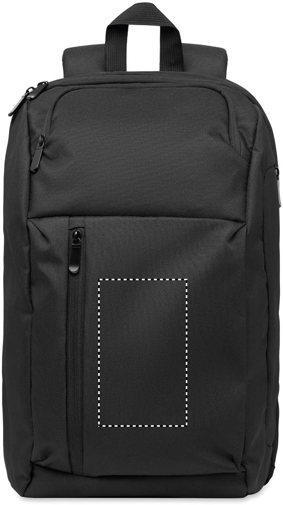 FRONT POCKET (max 90 x 150 mm)