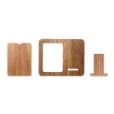 FINWOOD - Acacia frame & lader 15W