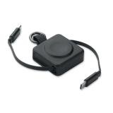 SKILFUL - Intrekbare 100W USB-C-kabel - 
