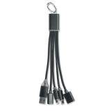 HUBLUE - 3-in-1 laadkabel sleutelhanger