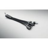 HUBLUE - 3-in-1 laadkabel sleutelhanger