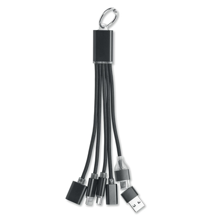 HUBLUE - 3-in-1 laadkabel sleutelhanger