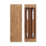 JAKARTA SET - Acaciahout pen- en potloodset