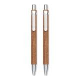 JAKARTA SET - Acaciahout pen- en potloodset