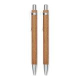 JAKARTA SET - Acaciahout pen- en potloodset