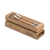 JAKARTA SET - Acaciahout pen- en potloodset - 