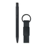ESCRI SET - Balpen en sleutelhangerset PU