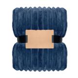 NIEVE - RPET fleece deken met patroon