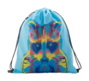 CreaDraw Kids RPET - custom made gemaakte tas met trekkoordsluiting voor kinderen - 