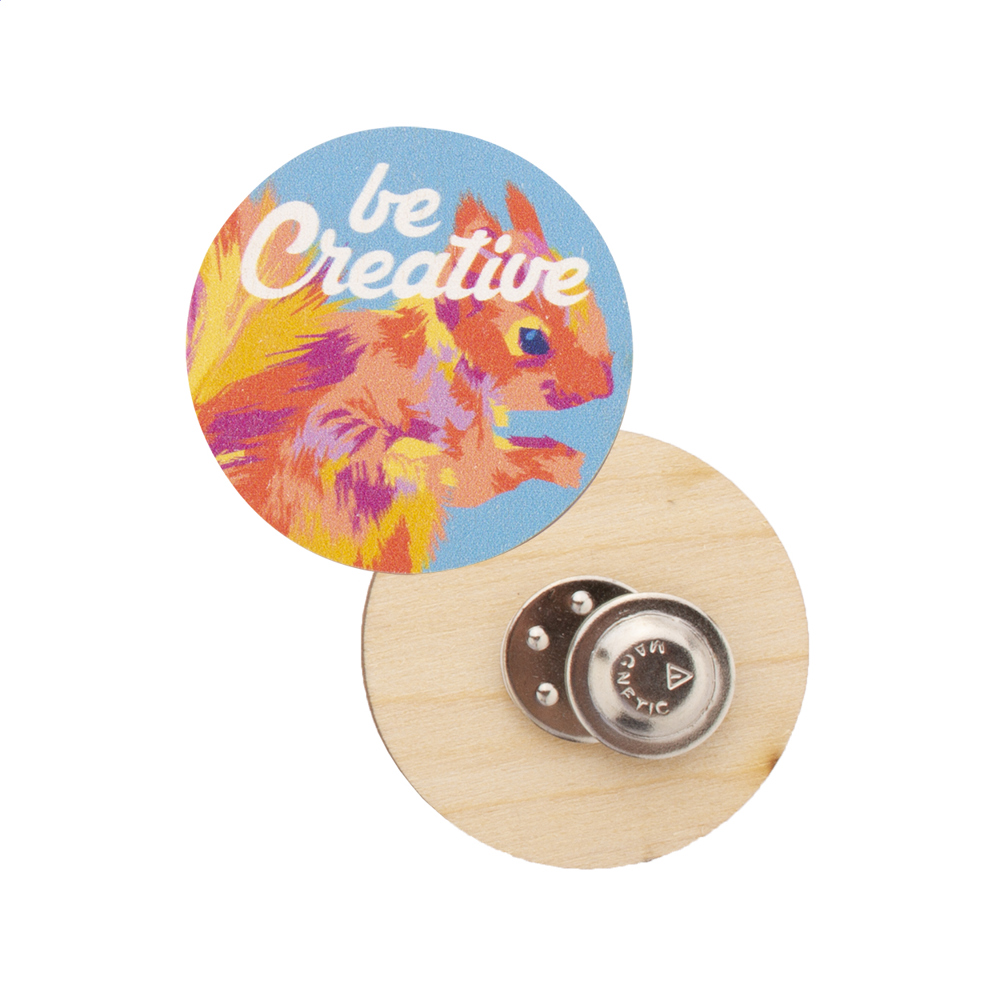 WooBadge - cutsom made magnetische badge