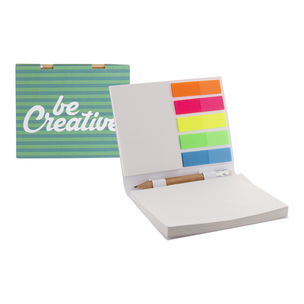 CreaStick Combo Plus - custom made sticky notes/ notitieblok