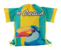 CreaDraw T RPET - custom made trekkoord tas - 