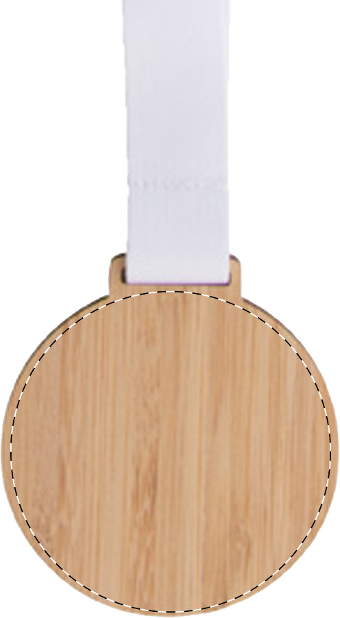 Achterkant van medaille