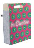 CreaFelt Shop D - custom made RPET boodschappentas - 