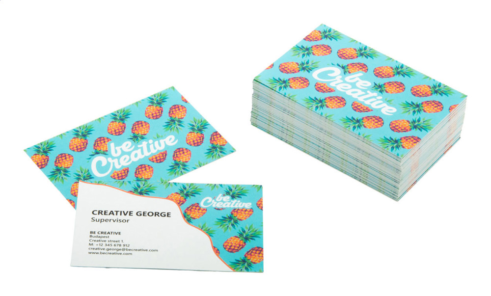 Visicard - custom made visitekaartjes