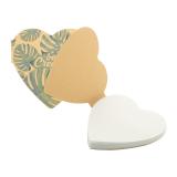 CreaStick Heart Eco - custom made zelfklevende blaadjes - 
