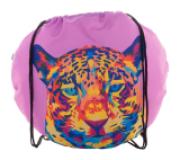 CreaDraw Circle - custom made tas met trekkoord - 