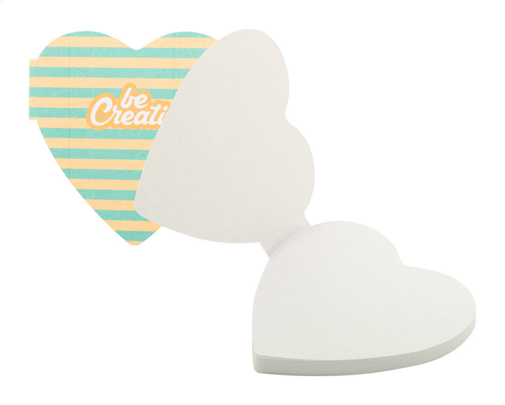 CreaStick Seed Heart - custom made sticky notitieblok