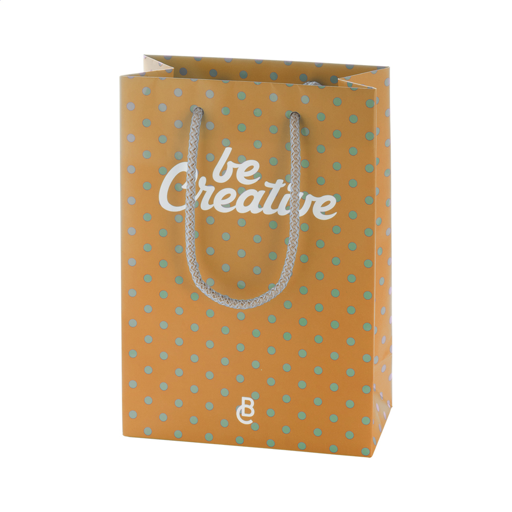 CreaShop M - custom made, papieren winkeltas. medium.