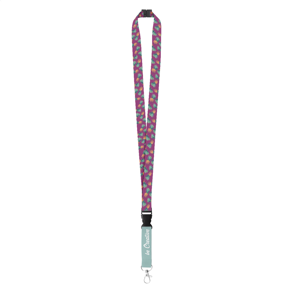 Subyard C Safe - custom made sublimatie lanyard